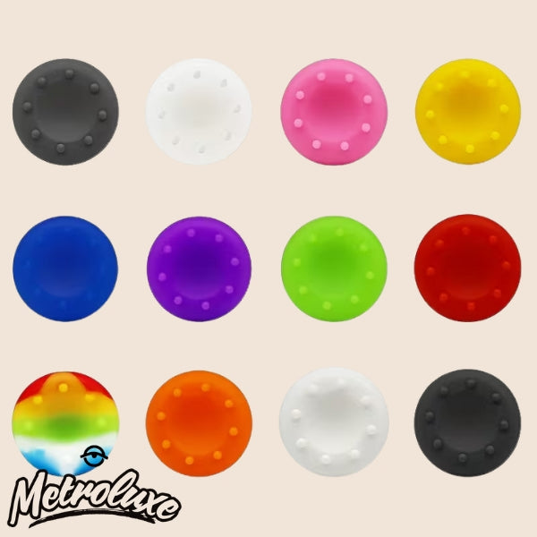 Tapas de agarre de joystick antideslizantes de silicona: mayor precisión y comodidad en el juego