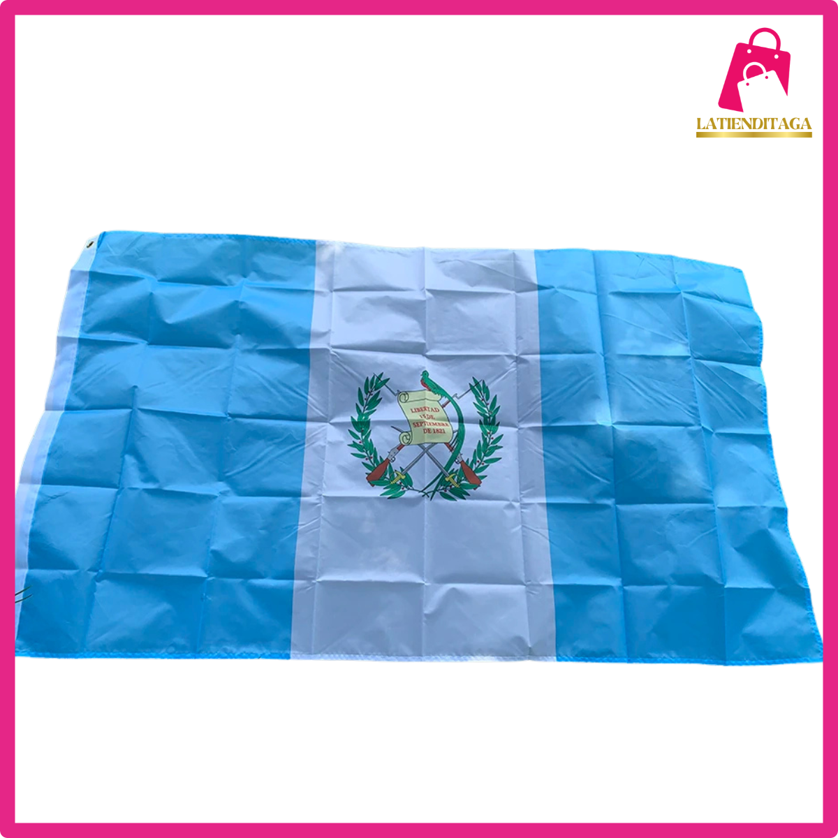 Guatemala Flag 3x5 Ft – Super Poly Polyester Football Flag Indoor/Outdoor