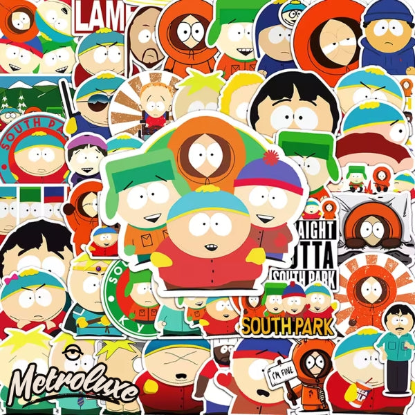 50pcs Cartoon Character Style Vinyl Stickers – Waterproof Die-Cut Decals for Laptops, Bottles & Crafts