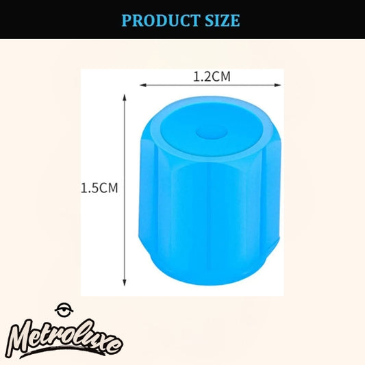 4Pcs Luminous Tire Valve Caps – Hexagonal, Night Glow for Car & Motorcycle