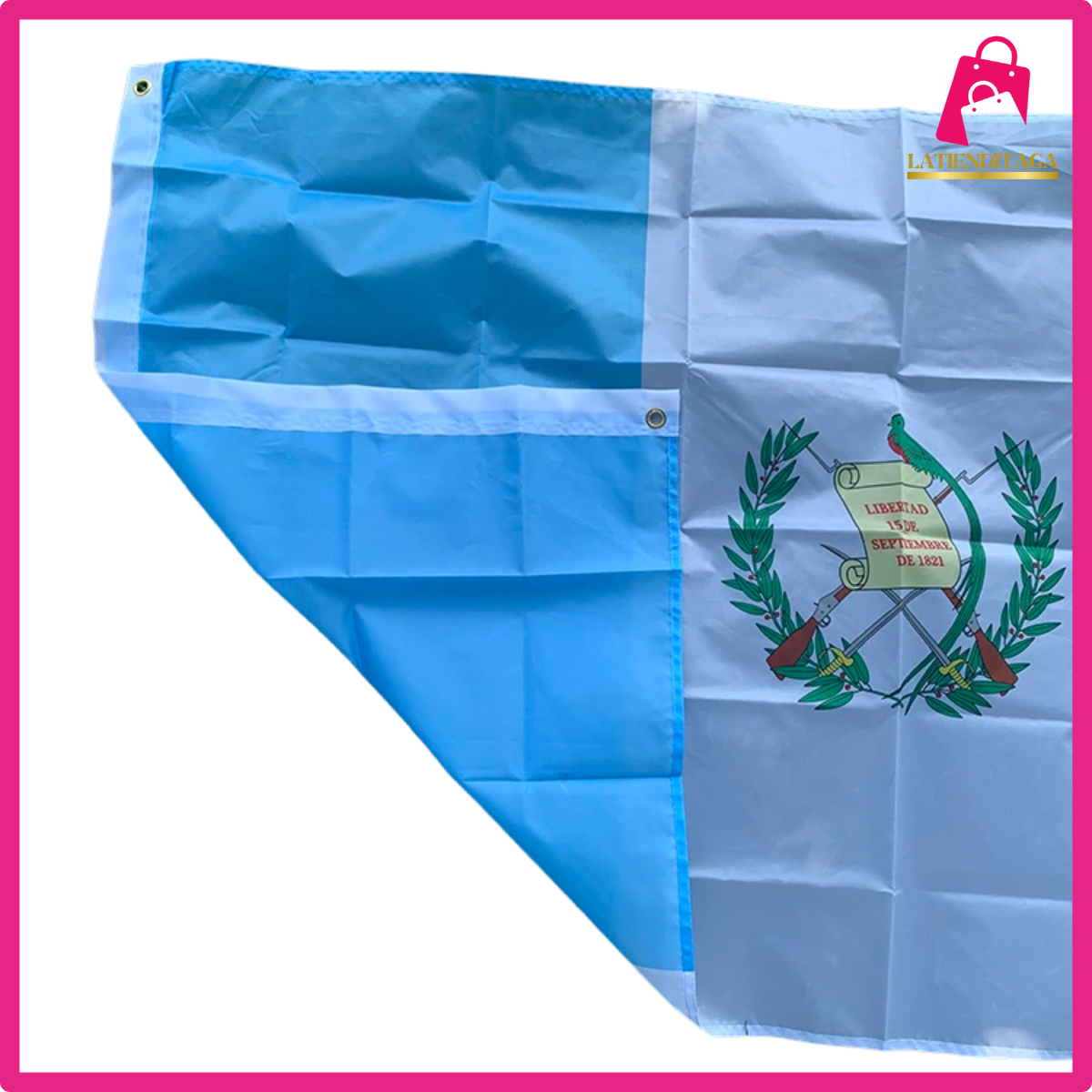 Guatemala Flag 3x5 Ft – Super Poly Polyester Football Flag Indoor/Outdoor