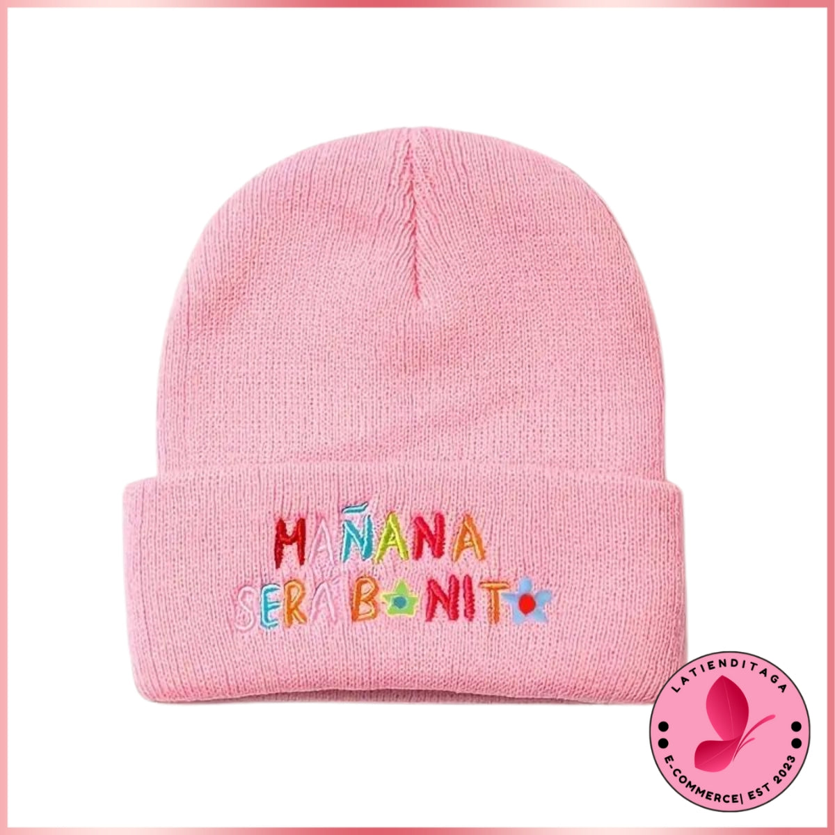 Kar*l G Knitted Beanie Hat – Warm & Stylish Winter Accessory for Men & Women
