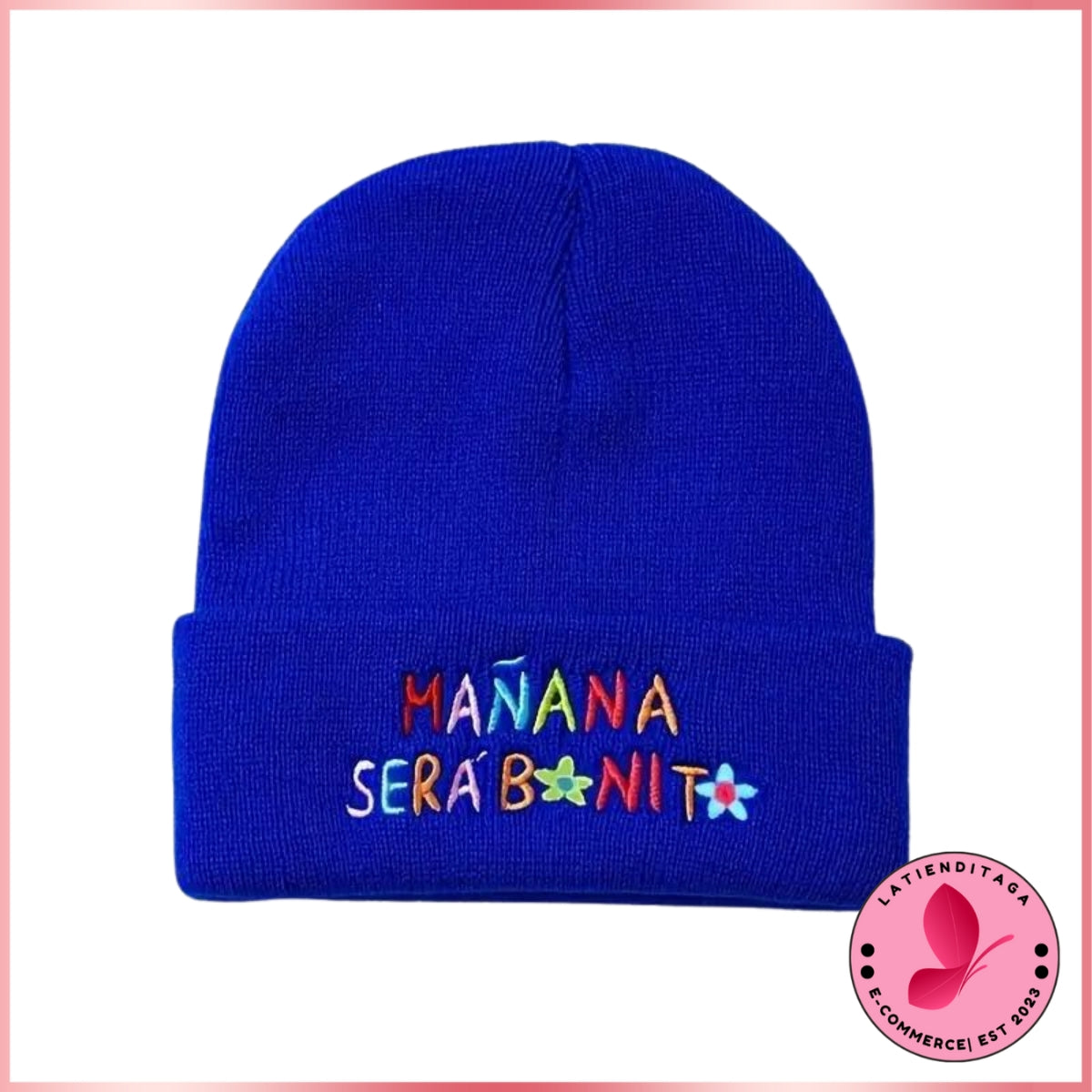 Kar*l G Knitted Beanie Hat – Warm & Stylish Winter Accessory for Men & Women