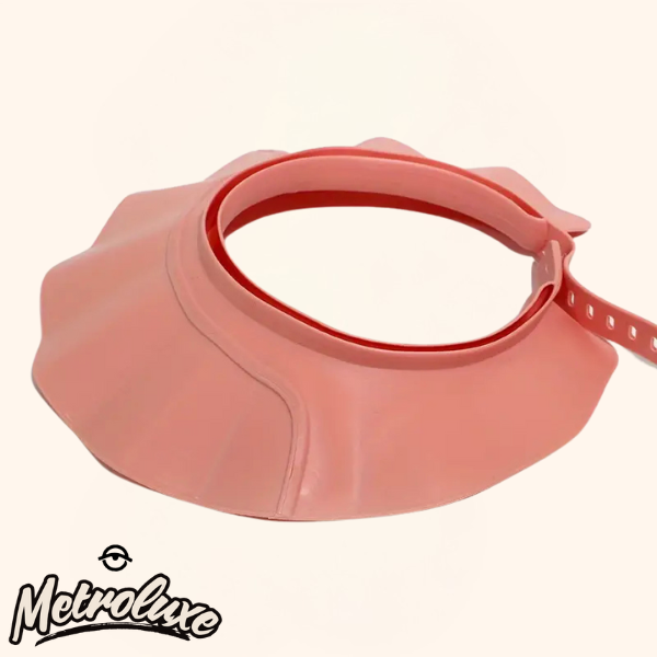 Gorro de ducha infantil ajustable, suave y resistente al agua: perfecto para bebés y niños.