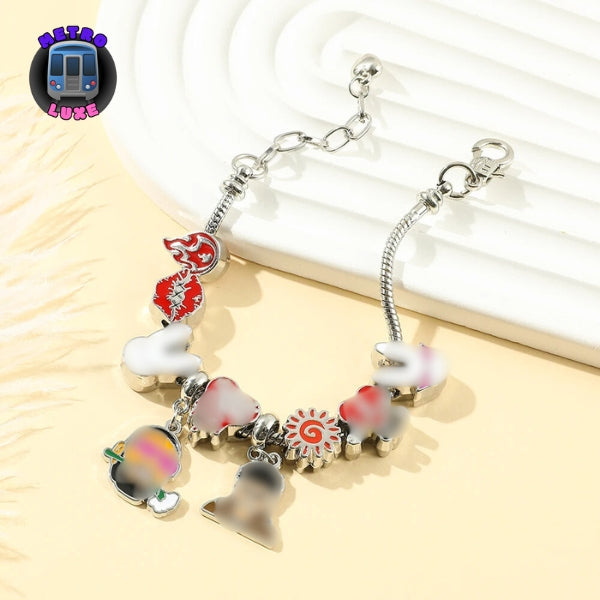 Ba-d Bunn-y Charms for Bracelets Snake Chain Bangles For Women Hip Hop Singer Gift Fashion Accessories