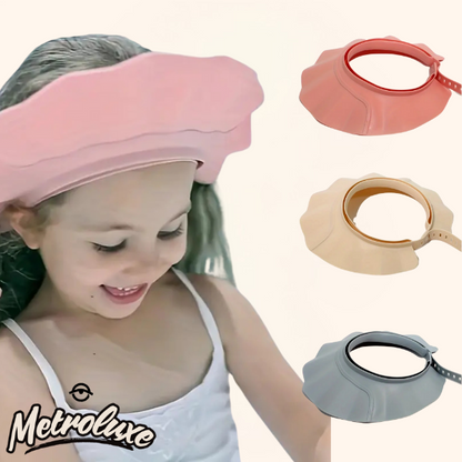 Adjustable Soft & Water-Resistant Kids’ Shower Cap – Perfect for Toddlers & Children