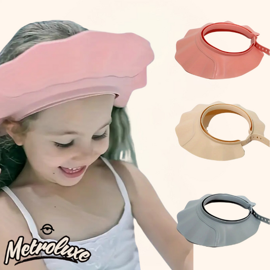 Adjustable Soft & Water-Resistant Kids’ Shower Cap – Perfect for Toddlers & Children
