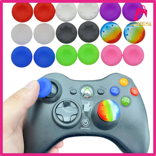 LATIENDITAGA - 40pcs Colorful Silicone Thumb Stick Joystick Grip For Sony PlayStation4 PS3 Xbox360 XBOX ONE - Enhanced Control & Comfort - For Gamers - Perfect Gift for PS4/PS3/Xbox Fans