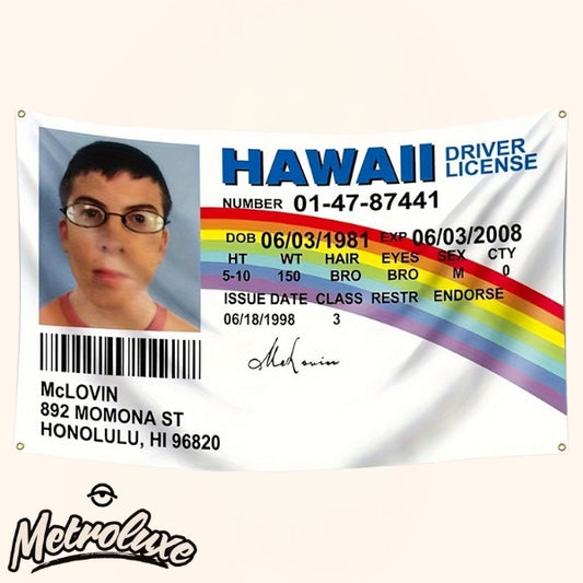 3x5 FT McLovin Flag Polyester – Driver Banner