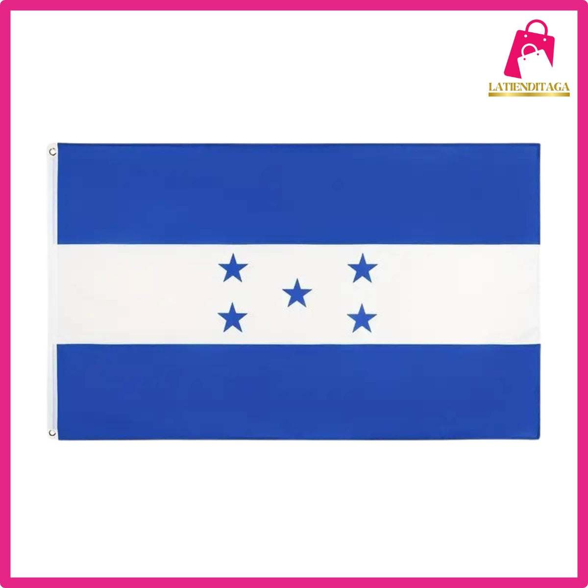 LATIENDITAGA - Honduras Flag Outdoor 3X5 Flag Banner Durable Fade Proof Indoor Yard Decor6