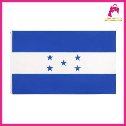 LATIENDITAGA - Honduras Flag Outdoor 3X5 Flag Banner Durable Fade Proof Indoor Yard Decor6