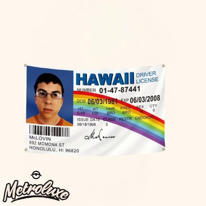 3x5 FT McLovin Flag Polyester – Driver Banner