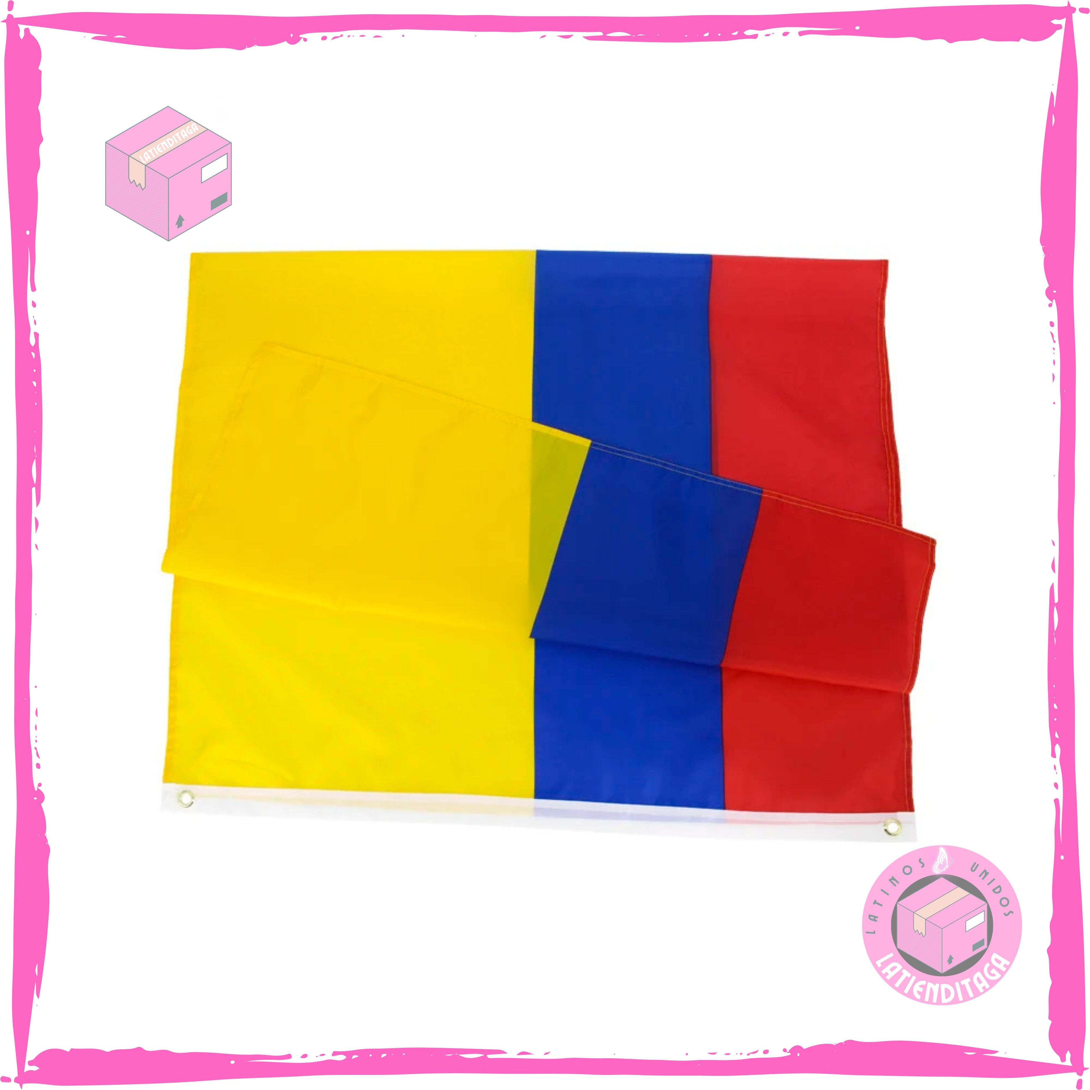 Colombia Flag 3x5 ft – High Quality Polyester Colombian Banner for Decor