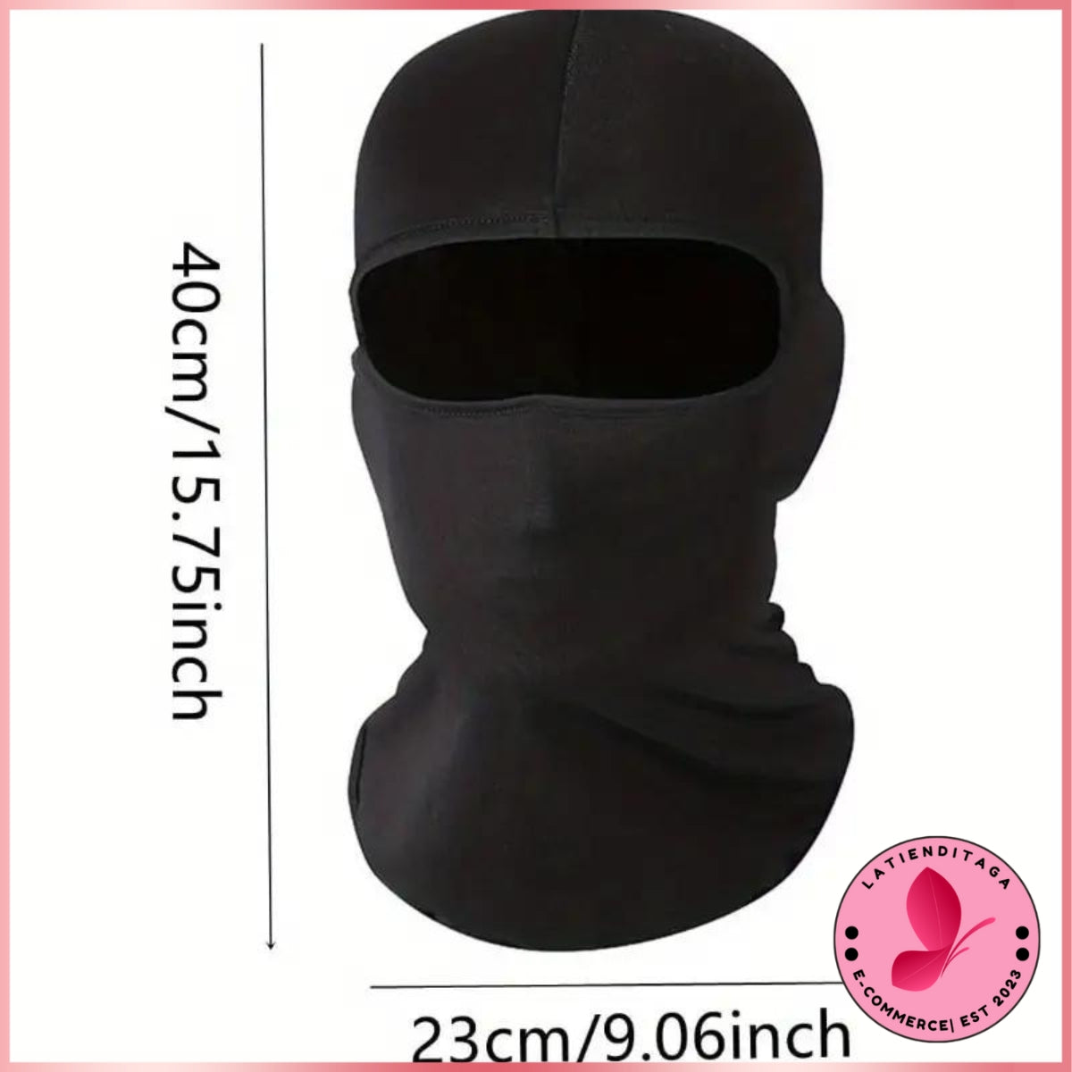 Solid Color Unisex Ski Mask – Elastic, Breathable, Windproof Balaclava