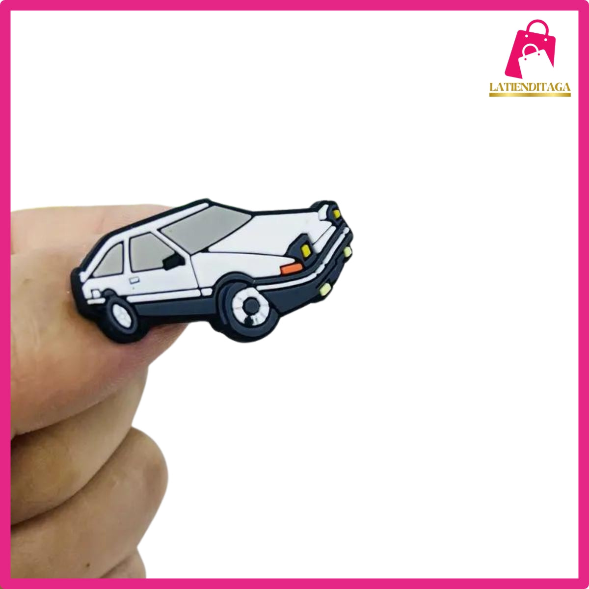 Rev up Your Style: 40 Pcs Crocs with Random Car Charms for Footwear and Comfort