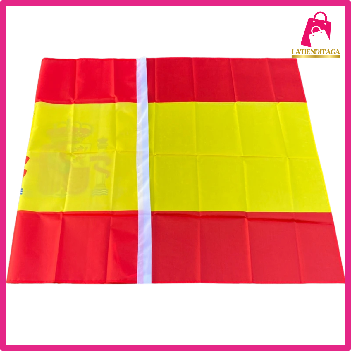 Spain Flag Banner 3x5 ft – Polyester National Flag for Indoor & Outdoor