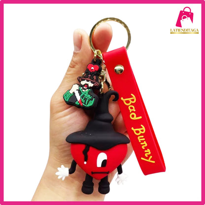 Nouveau B * lapin porte-clés coeur rouge amour charme porte-clés amis fête cadeau