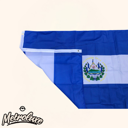 El Salvador Flag 3x5 Ft – Salvadoran National Polyester Flag Banner Lightweight