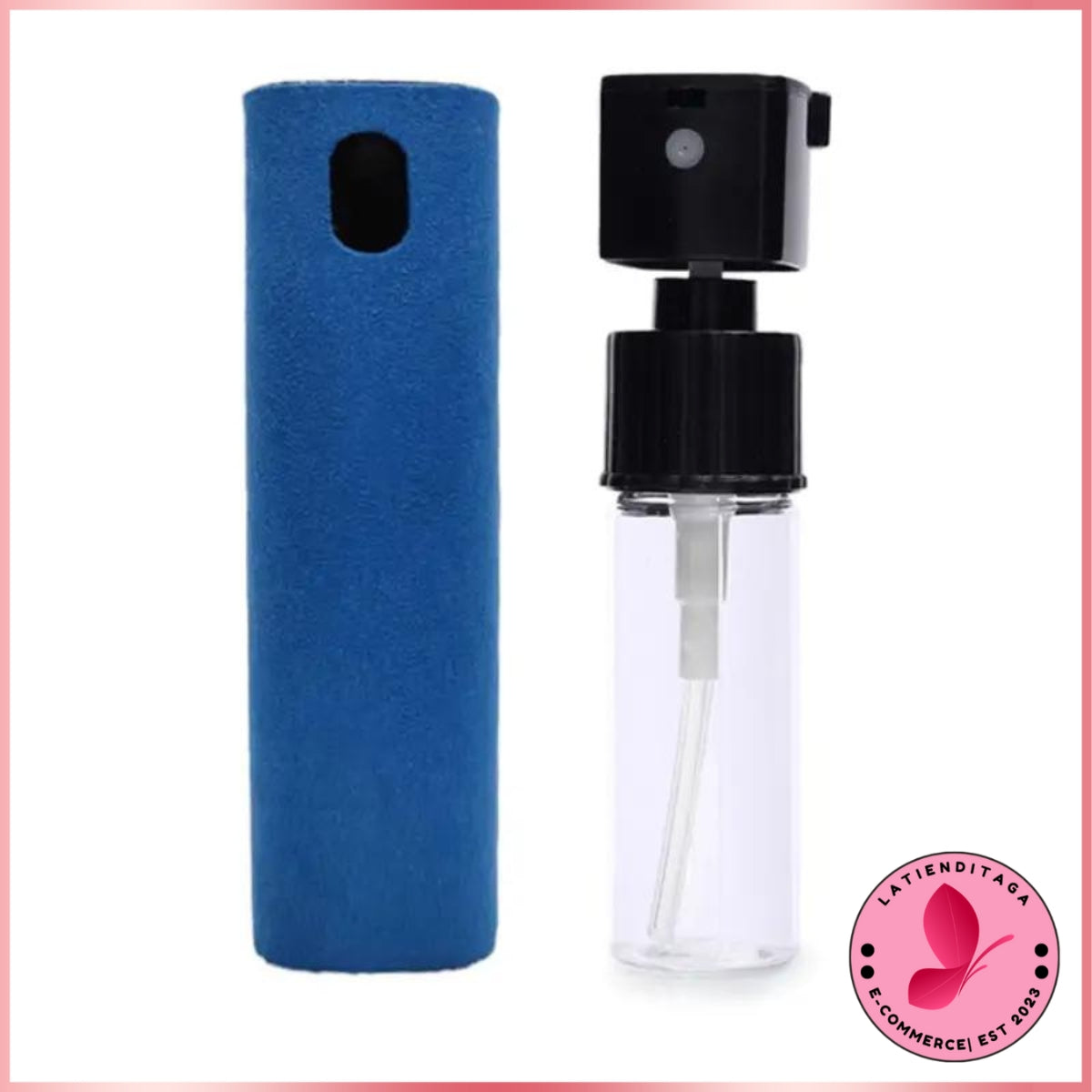 2-in-1 Screen Cleaning Kit – Microfiber Spray for Phones, Tablets & More