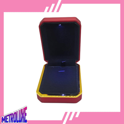 Divine Grace Virgin Mary Necklace | 18K Gold Plated Pendant with Luxury LED Light Gift Box