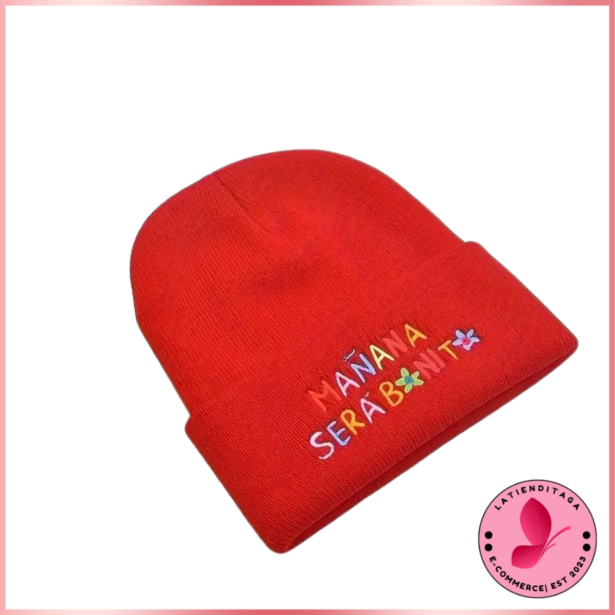 Kar*l G Knitted Beanie Hat – Warm & Stylish Winter Accessory for Men & Women