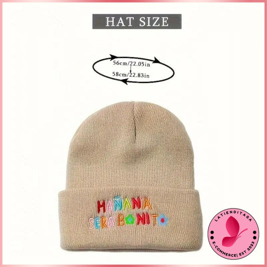 LATIENDITAGA - Kar*l G Knitted Hat Beanie for Men and Women - Warm and Stylish Winter Accessory