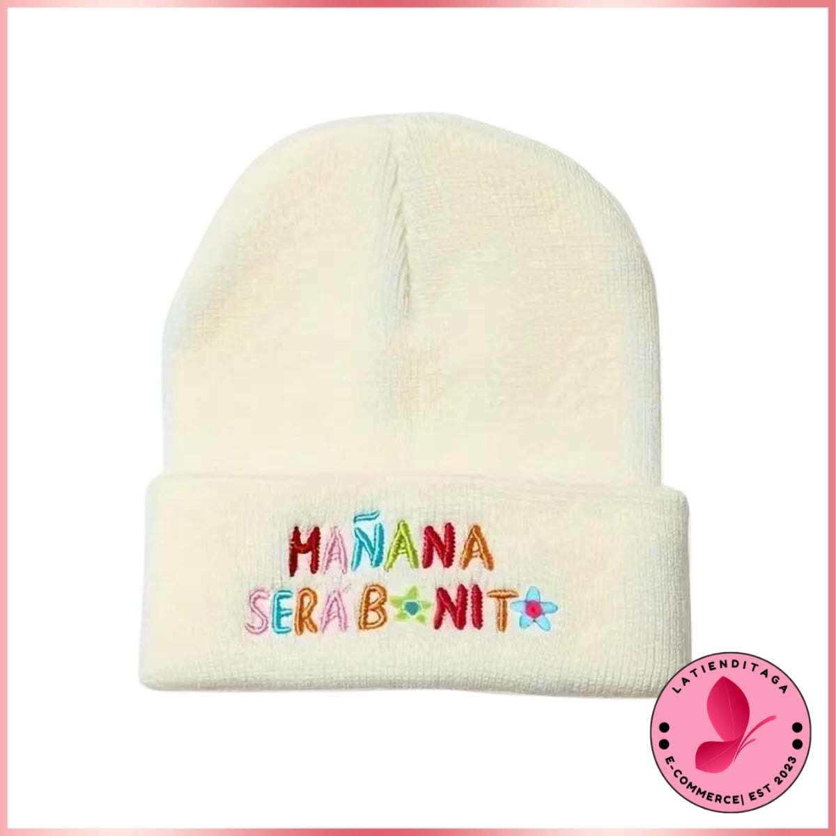 Kar*l G Knitted Beanie Hat – Warm & Stylish Winter Accessory for Men & Women