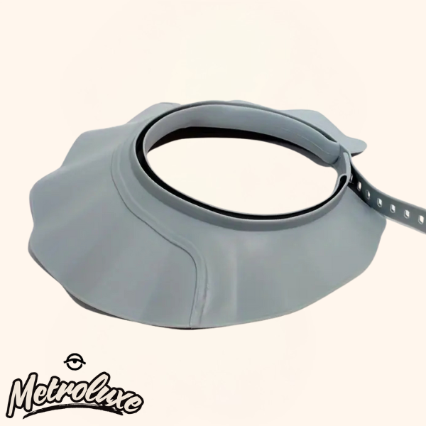 Bonnet de douche ajustable, souple et résistant à l'eau, idéal pour les tout-petits et les enfants
