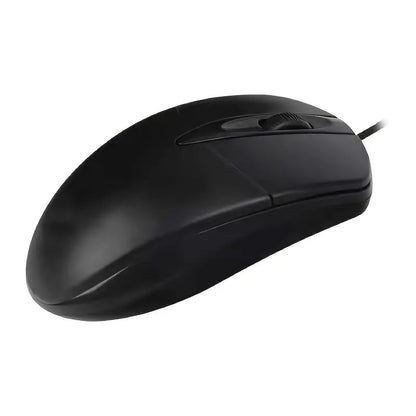1pc Ambidextrous Wired USB Optical Mouse, 1200DPI Trackball, Smooth Movement on Various Surfaces, Anti-Slip Roller, Compatible with PC, Notebook, Desktop - Plastic, Wheel-Mouse, No Battery Required