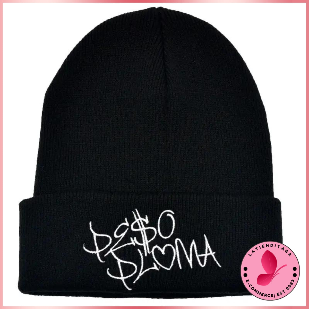 Peso Plum Unisex Beanie Hat – Warm Casual Knit Cap for Men & Women