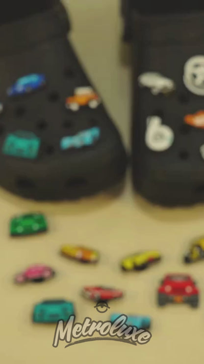 40Pcs Car Shoe Charms for Crocs – Fun & Unique Style Accessories